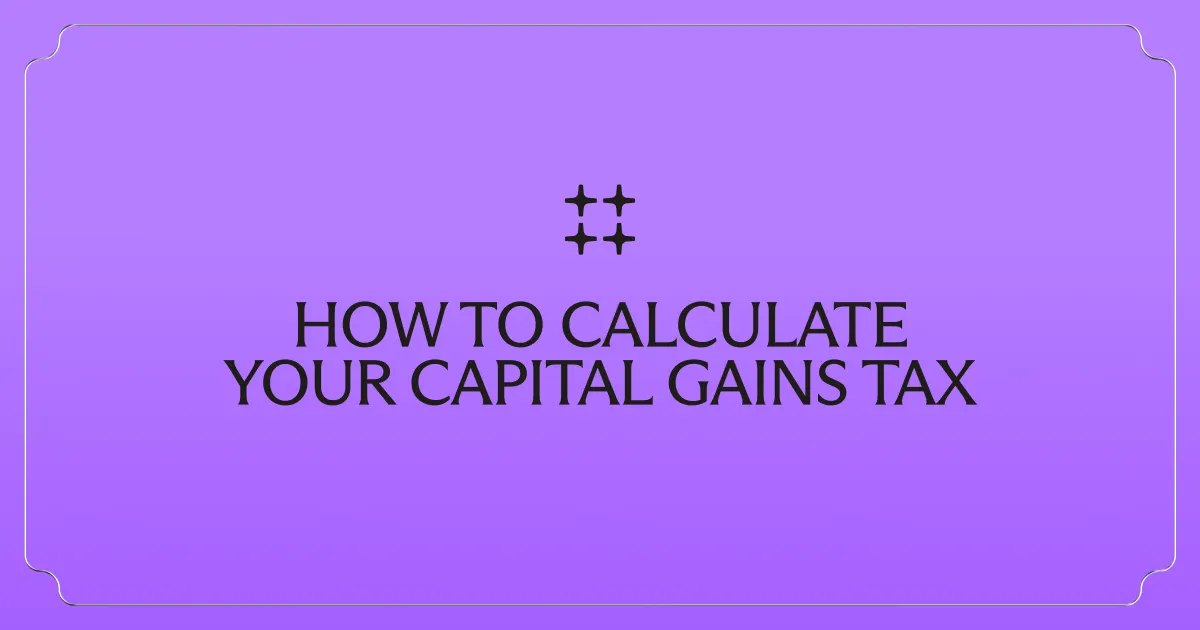 How to calculate your crypto capital gains tax in Australia
