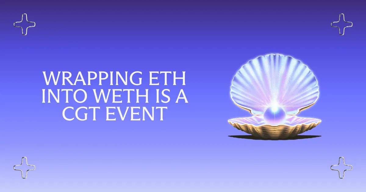 Wrapping ETH into WETH is a CGT event: the ATO's draft view in TD 2026/D2